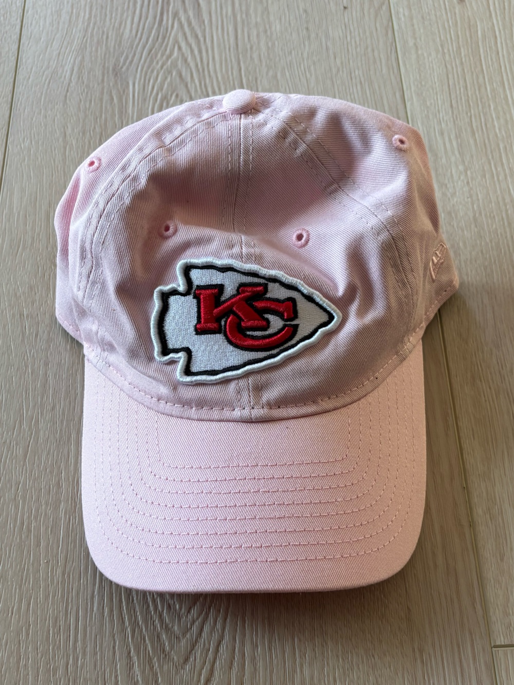 New Era Women Pink and Black Baseball Cap - KC Chiefs Pink/Red/Black